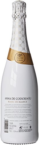 Anna de Codorniu Blanc de Blancs Reserva Non Vintage, 75 cl (Case of 3)