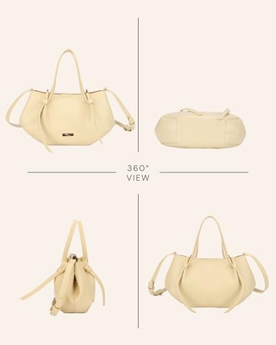Bolsos Tote Pequeños para Mujer con Asa Superior y Correa Desmontable miniatura 6