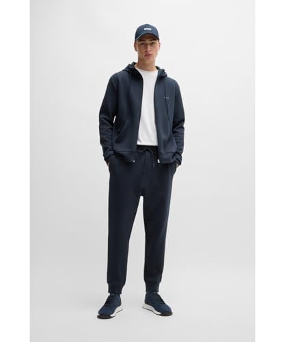 Jogging ajusté en coton stretch - vue 3