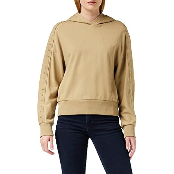 Scotch & Soda Oversize Hoodie Mit Nieten Sudadera para Mujer