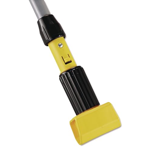 Rubbermaid Commercial Products Gripper 60" Aluminum Wet Mop Handle, Gray, for Professional/Industrial Floor Cleaning, Compatible with 5" Headband Mops image 2