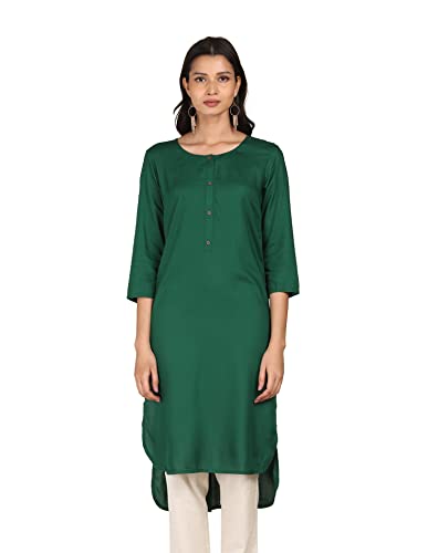 Image of Women's Cotton Regular Kurtas