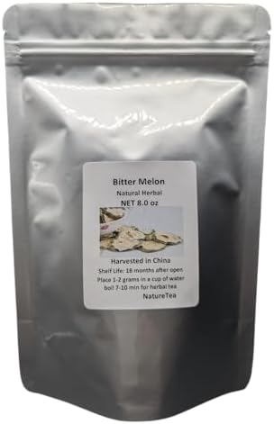 Bitter Melon - Momordica charantia/Dried Slice 100% from Nature (16 oz (1.0 lbs))