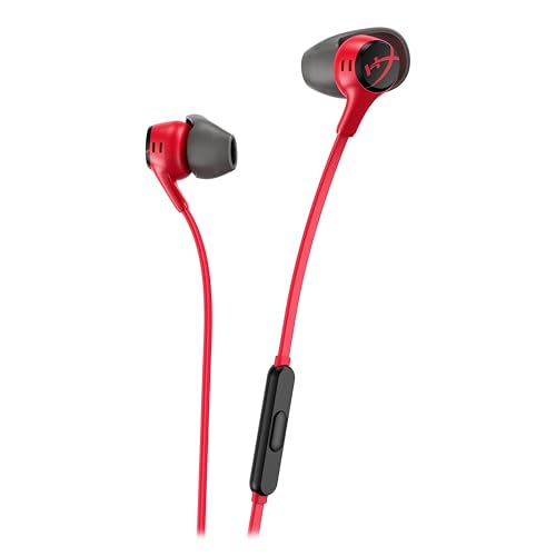 Écouteurs gaming HyperX Cloud Earbuds II pour jouer confortablement sur mobile