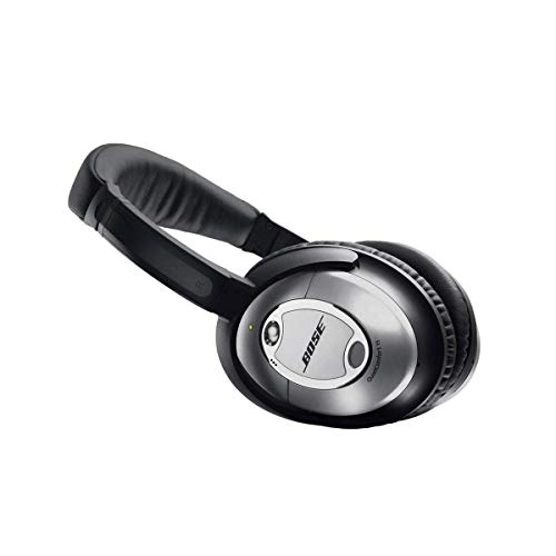 Bose Triple Black QuietComfort 15 Acoustic Noise Cancelling Headphones (Renewed)
