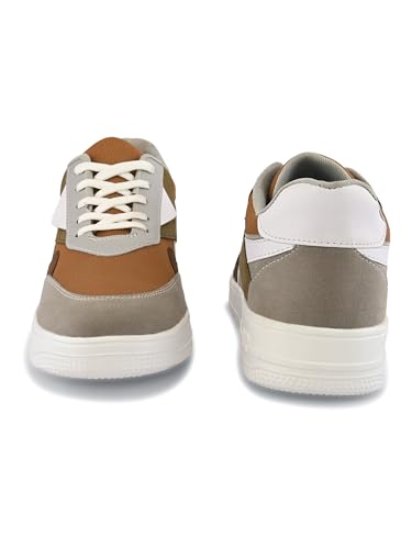 Image of Centrino Men's Sneakers | Cushioned Insole Comfortable Shoes | Trendy & Stylish Modern Sneakers | Durable Lightweight Sole Casual Walking Footwear (8180)