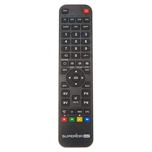Superior 4in1 - Mando a distancia Universal