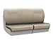 Coverking Rear 50/50 Split Bucket Custom Fit Seat Cover for Select Scion FR-S Models - Genuine Leather (Beige)