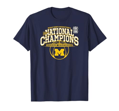 Michigan Wolverines National Champs 2026 M Basketball Drive T-Shirt