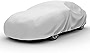 Budge Lite Car Cover Dirtproof, Scratch Resistant, Breathable, Dustproof, Car Cover Fits Sedans up to 200', Gray