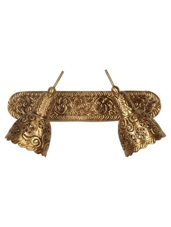 Image of Double Brass Spot Light Wall Sconce with Brasss Material for Decorative Living Room Wall Ceiling Lamp Balcony Decor and Home (Free Bulb)