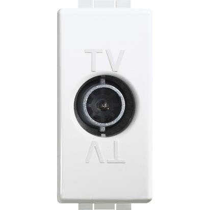 Luna Prise TV directe 1 m coaxial blindé sans perte de signal