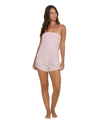 Image of Billabong Women's Wild Pursuit Cotton Twill Blend Romper