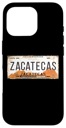 Zacatecas Mexico License Plate Mexican Travel Vacation Beach �X�}�z�P�[�X iPhone 16 Pro �p