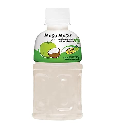 Mogu Mogu Coconut Juice With Nata De Coco 10.28oz