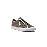  Emporio Armani Glitter Court Mujer Zapatillas Metálico