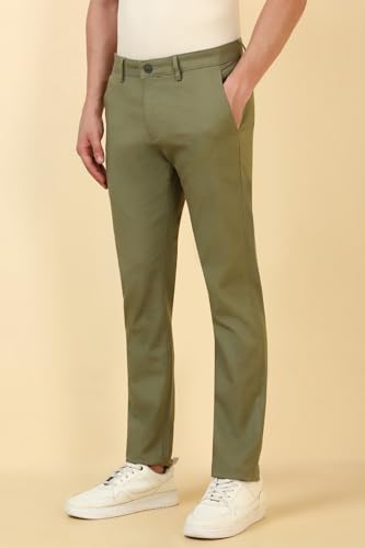Image of Allen Solly Mens Casual Trousers