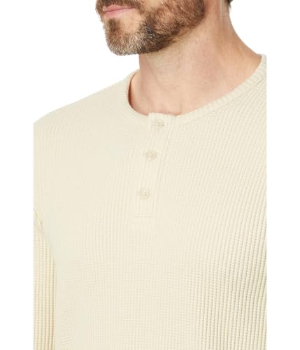 Vince Men's Chunky Waffle Long Sleeve Henley3