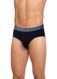 Jockey Men's Underwear Active Microfiber Brief, Black, L