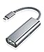 Hund und günstig Kaufen-USB C auf Ethernet Adapter,USB C auf RJ45 Gigabit Ethernet LAN Netzwerkadapter,Typ C 60W PD Ladeanschluss,Thunderbolt 3 Kompatibel für MacBook,Mac,iPad 10,iPhone 15,HP,Dell,Android,Windows,Android