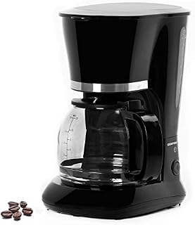 GEEPAS 1.5L Filter Coffee Machine | 800W Coffee Maker for Instant Coffee, Espresso, Macchiato & More | Boil-Dry Protection, Anti-Drip Function, Automatic Turn-Off Feature (Standard)  2 Year Warranty