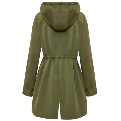 Chaqueta impermeable tallas grandes transpirable y cómoda de mujer 3