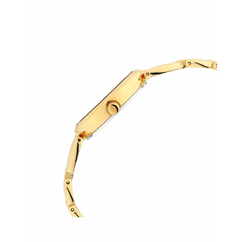 Titan Raga Viva Quartz Analog with Date Golden Dial Gold Metal Strap Watch for Women - NT2642YM01