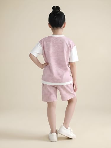 Image of POLKA TOTS 100% Pure Cotton T-Shirt and Shorts Combo For Boys | Summer Dress & Beach Wear for Boys and Toddlers | Breathable Premium Fabric Co-Ord Set Kids | Relaxed Fit Casual Summer Outfit for Kids