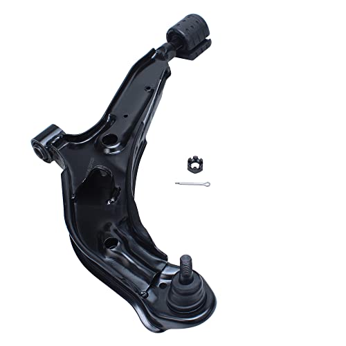 Image of Detroit Axle - Front Lower Control Arms Kit for 1998-2001 Nissan Altima 1999 2000, 2 Lower Control Arms, 2 Sway Bar End Links Replacement