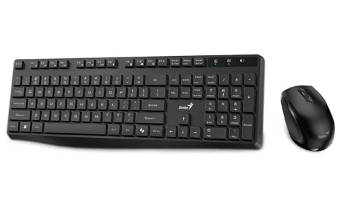 GENIUS KM-8206S Combo clavier et souris silencieux sans fil