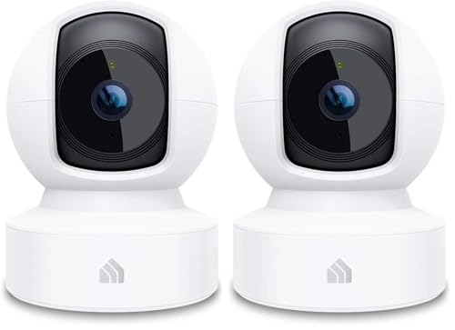 Image of Tapo Kasa 1080p Indoor Pan /Tilt Wired Security Camera - Works as a Baby & Pet Monitor, Motion Detection & Tracking, 2-Way Audio, Night Vision, Subscription-Free Local Storage or Optional Cloud, EC70