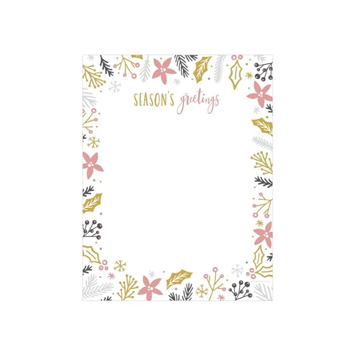 Papier à en-tête de fête moderne Great Papers 21,6x27,9 cm 80 pcs
