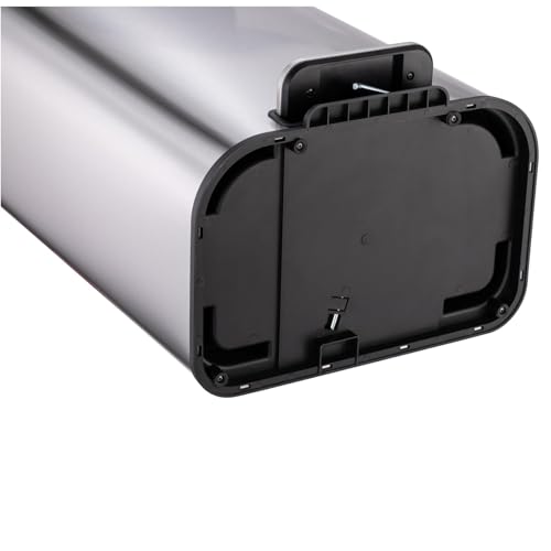 Caneca de Basura Rectangular Acero Inoxidable 50L miniatura 6