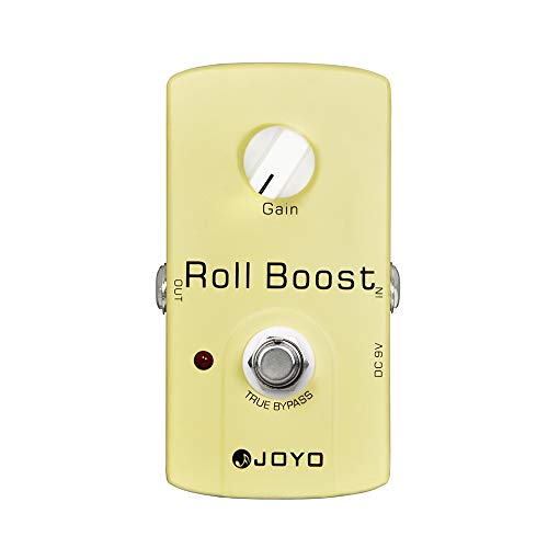 JOYO Boost Pedal Classic Circuitry up to 35dB Clean and Clear Boost for