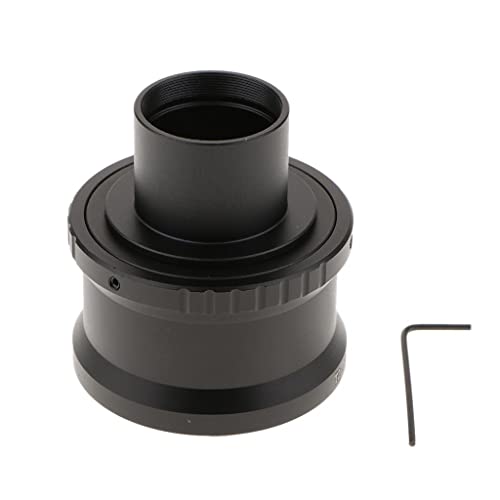 Anillo T2 para cámara con montura -6 y tubo adaptador para telescopio de 1,25"