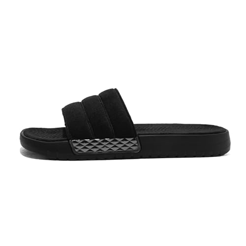 winter slippers for men,platform chunky sole slip on Fur Slides on house slippers for men indoor outdoor3