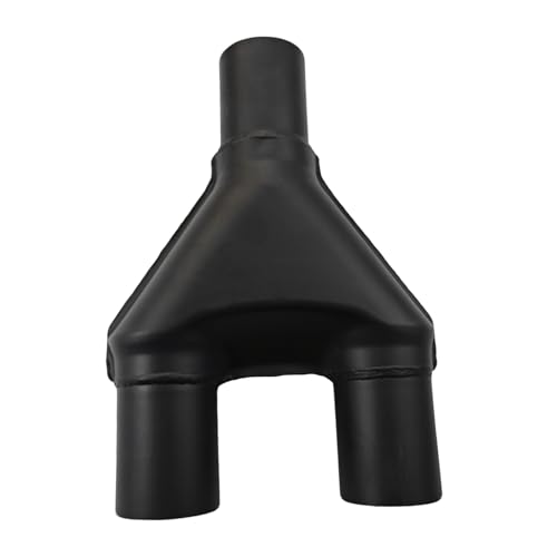 Stainless Steel ID 2.5 to ID 2.5 Exhaust Y-Pipe 2-1/2 Inch Dual to Single Y Pipe Adapter Overall 9 Width 13 Length for Truck/SUV