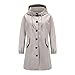 Damen Outdoorjacke Windbreaker Wanderjacke Große Größen Coat Regenjacke Trenchcoats Steppjacke Loose Fit Steppjacke Kapuzenjacke Warm Mode Fahrradjacke Kapuzenpullover Outwear für Camping Jagd Wandern