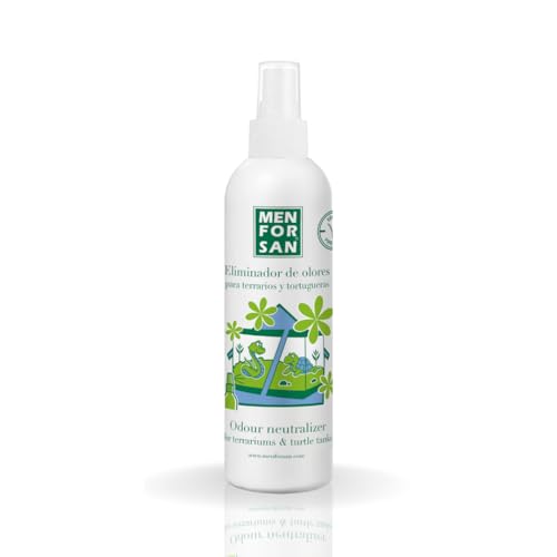 Menforsan - MENFORSAN Spray éliminateur D'odeurs pour Terrarium 250ml, Éradique Les Mauvaises Odeurs