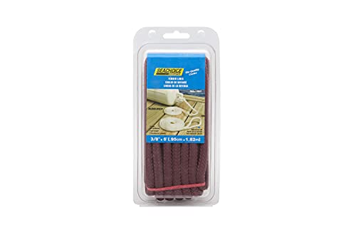 Corde d'amarrage Seachoice 50-40981 cordage bateau grenat adulte
