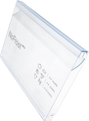 SPAREGETTI Freezer Plastic Drawer Front Cover No Frost Panel Big Box Compatible With Bosch Fridge Freezers 40x26cm approx For Fridge Freezer Combinations & Freezers