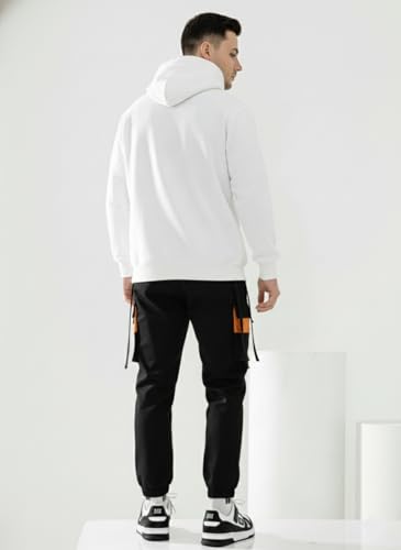 Image of TAGAS Men's Cotton Cargo Pants | Men Cargo Jogger Pant | Slim Fit Track Pants with Side Pockets | Stylish Streetwear Lower for Gym, Casual & Travel