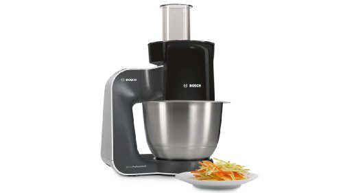 Bosch MUM57810 Küchenmaschine Home Professional mit Edelstahl-Rührschüssel, 900 Watt