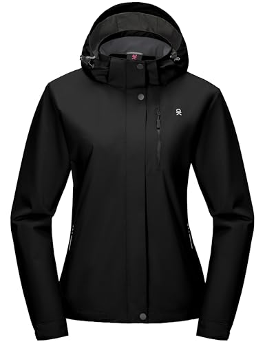 Little Donkey Andy Women's Waterproof Rain Jacket Lightweight Hooded Raincoat for Travel Hiking Golf2