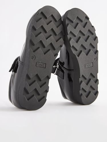 Chaussures babies fille Next pour l école en cuir noir junior
