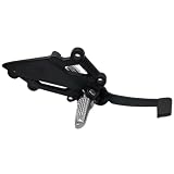  LatoYard Soporte de palanca de cambios para Kawasaki 250R 250 300 Z250 Z300 2013-2018, estribo de aleación de aluminio con fácil instalación