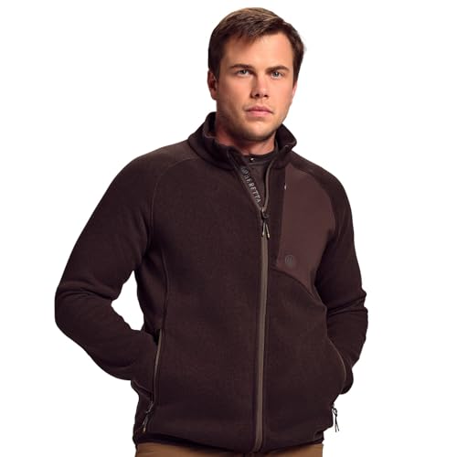 Image of Beretta Men's Abisko Full Zip Fleece Jacket - Lightweight Breathable Outdoor Thermal Hunting Jacket with Elasticated Bottom