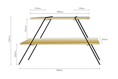 Amazon.co.jp: MINIMAL WORKS (ミニマルワークス) MOCHA SHELF-Ash
