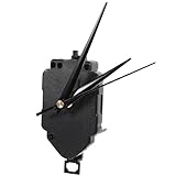 Remplacement du mouvement d'horloge - le kit de mouvement d'horloge est fabriqué avec un matériau en plastique avec une bonne texture et une excellente durabilité, vous sert à long terme, mouvement d'horloge murale de bricolage