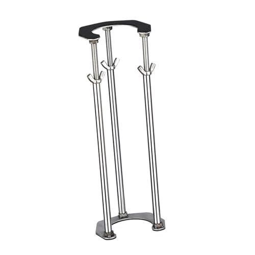 Gralara Support D'évier sous Plan Réglable En Hauteur pour Lavabo de Salle de Bain